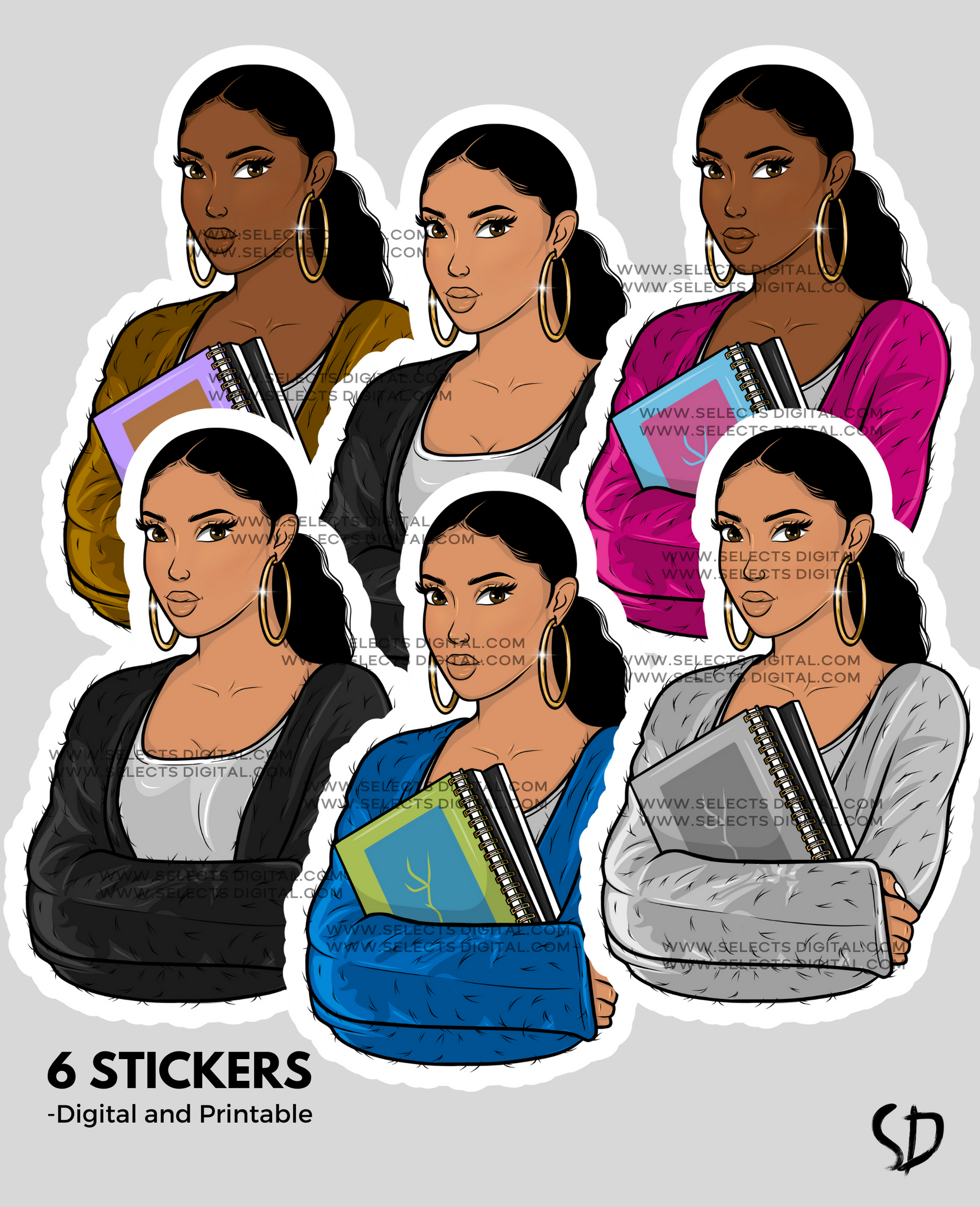 Business Box | Original Hand Drawn Art + More | BB15-23