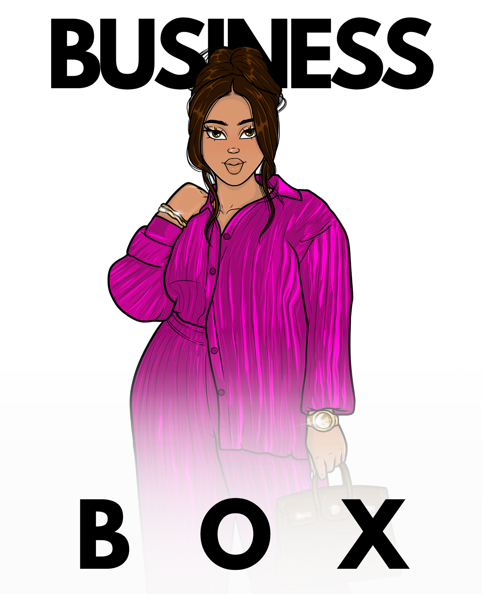 Business Box | Original Hand Drawn Art + More | BB7-23